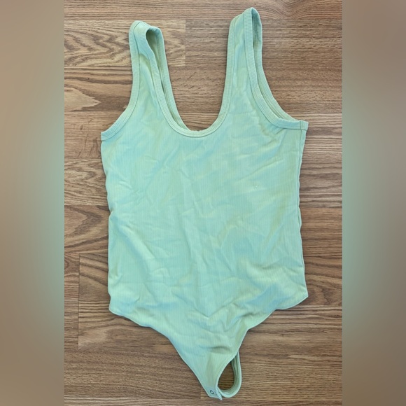Abercrombie & Fitch Tops - Abercrombie & Fitch Ribbed Neon Bodysuit - XL